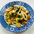 あっこ姉's cooksnap of when they made ★給料日前に！ちくわと豆腐の玉子炒め★.