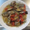 ゆりYO船長's cooksnap of when they made メバルとアサリの濃厚アクアパッツア.