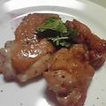 時花菜's cooksnap of when they made ✿チキンのオーブン焼き　シンプル醤油味✿.