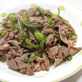 やまうさ's cooksnap of when they made 牛肉とピーマンのアジアン炒め.