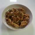 なみポ's cooksnap of when they made 鶏もも肉のピリ辛味噌炒め.