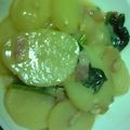 glitter529's cooksnap of when they made ほうれん草ポテトのあっさり煮.
