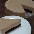 cookies's cooksnap of when they made チョコレート❤チーズケーキ.