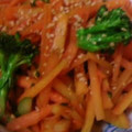 いくちゃん♪♪'s cooksnap of when they made 簡単！止まらない人参炒め.
