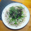 にじいろリンゴ's cooksnap of when they made 豚ともやしの塩昆布レンジ蒸し.