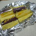 ううちママ's cooksnap of when they made 黒糖＆バターのさつまいも.