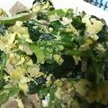 ミーチェタン's cooksnap of when they made ☆ほうれん草の卵とじ炒め☆.