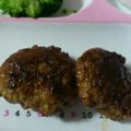まいちゃちゃん's cooksnap of when they made みんな大好き☆照り焼きハンバーグ.