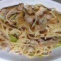 クッキングりな's cooksnap of when they made 豚肉と長ネギ✿みぞれスープのパスタ.
