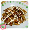 ::misaki::'s cooksnap of when they made マヨたっぷり焼きうどん☆.