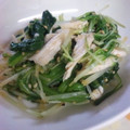 myufair's cooksnap of when they made ほうれん草と水菜のゴマ和え.