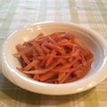 オレンジリング's cooksnap of when they made 大根とにんじんのきんぴら.