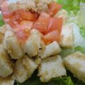 Zuki子's cooksnap of when they made はんぺんの明太マヨ和えサラダ.