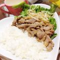 てちてち☆。's cooksnap of when they made 北海道のジンギスカンDEジンギ丼♡.