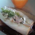 ゆぅぷん's cooksnap of when they made ぶりのあらほぐしサンド。.