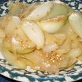 ladyoscar's cooksnap of when they made 玉ねぎめんつゆごまバター煮.