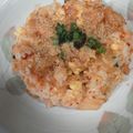 はらぺこ青虫's cooksnap of when they made チーズキムチチャーハン.