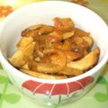 ‐綾子‐'s cooksnap of when they made ✿魚河岸あげと大根のピリ辛炒め煮✿.