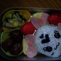ちびかぁちゃん's cooksnap of when they made キャラ弁 ♡プリキュア・キャンディー.