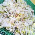 鬼嫁ちーちゃん's cooksnap of when they made 豚そぼろde高菜チャーハン.