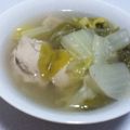mamico★'s cooksnap of when they made ☆鶏ももと白菜の土鍋煮込み☆.
