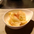 peu's cooksnap of when they made キャベツと油揚げのおひたし.