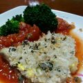 もこしお's cooksnap of when they made カジキのハーブパン粉焼き☆トマトソース.