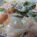 ぴろすけRT's cooksnap of when they made らくらくサーモン＆ほうれん草ぱすた☆.