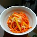 moemieo's cooksnap of when they made にんじんマスタードサラダ.