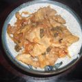 与えられし者's cooksnap of when they made ■豚ばら肉と玉葱のケイパーバター照り焼き.