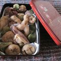 1999yuu's cooksnap of when they made 薄切り餅でねりきり.