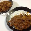 papikun's cooksnap of when they made 圧力鍋で作る手羽元カレー.