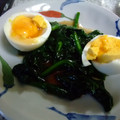 ようすけとはるひこ's cooksnap of when they made ゆで卵とほうれん草のあんかけ.