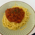 alisa20's cooksnap of when they made ﾄﾏﾄｼﾞｭｰｽでミートソース♪.