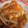 tomokoshiawase's cooksnap of when they made 揚げ出し豆腐　きのこあんかけ.