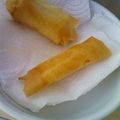 ｑｑｙ's cooksnap of when they made ベーコンチーズ春巻き.