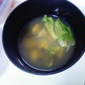 ｑｑｙ's cooksnap of when they made 簡単!! しゃきしゃきレタスの帆立スープ.
