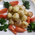 MikiOp's cooksnap of when they made 旬のたけのこで♡団子揚げ.