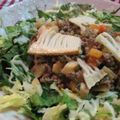 てらよう's cooksnap of when they made 春キャベツにのっけ盛り☆筍とひき肉炒め.