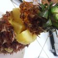 ググー's cooksnap of when they made パイナップルの切り方 (3).