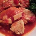 ゆぅぷん's cooksnap of when they made たけのこと鶏肉のトマト煮込み.