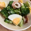 クックYRLXUJ☆'s cooksnap of when they made ブロッコリー《和風♡シーザーサラダ》.