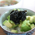 noamanma's cooksnap of when they made ★アボカドと海苔の佃煮和え.