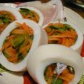 MEGuREEN's cooksnap of when they made 冷製イカの野菜詰め.