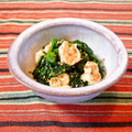 まりみぃ's cooksnap of when they made えびとほうれん草のナムル✿.