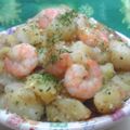 七色ワクチン's cooksnap of when they made ２０分！海老とポテトのころころサラダ.