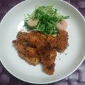 ダッフィー3's cooksnap of when they made ☆黒ごまサクサク衣deカジキのごまカツ★.