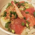 ばぶﾁｬﾝ's cooksnap of when they made ごまダレ海鮮丼♪新鮮なお刺身を使って。.