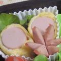 ともさっくん's cooksnap of when they made 魚肉ソーセージでハートの卵焼き.