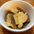 月見なっとう's cooksnap of when they made 筍とこんにゃくの煮物.